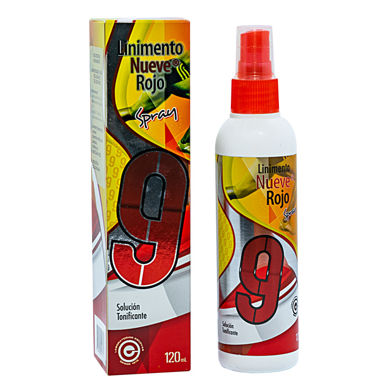 LINIMENTO 9 Rojo A - Spray 120mL